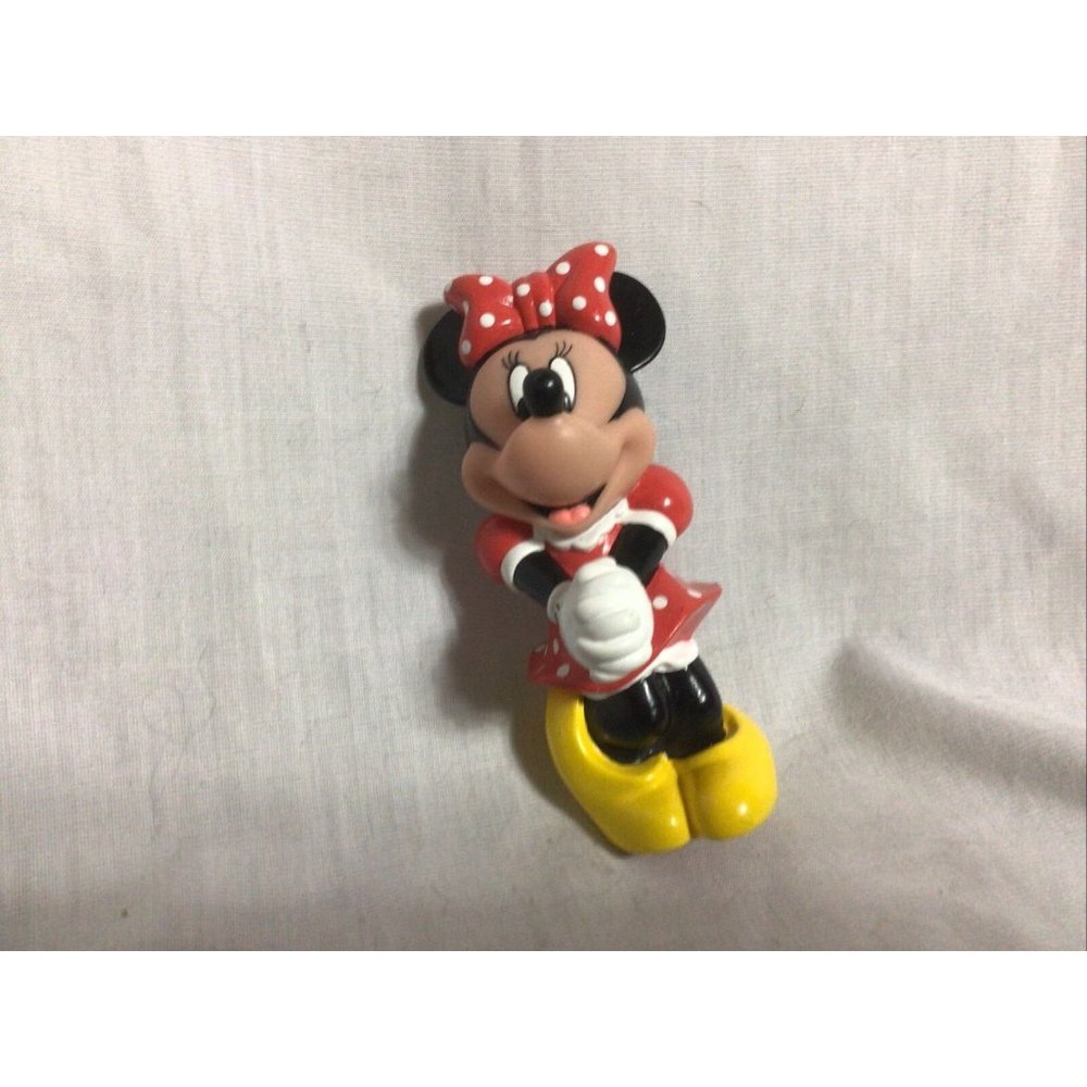 Disney Minnie Mouse 6” Squeak Toy Figure Cake Topper Baby Toy